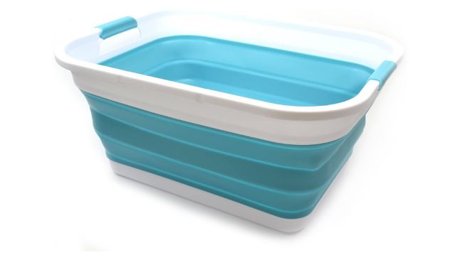 cesta de ropa plegable