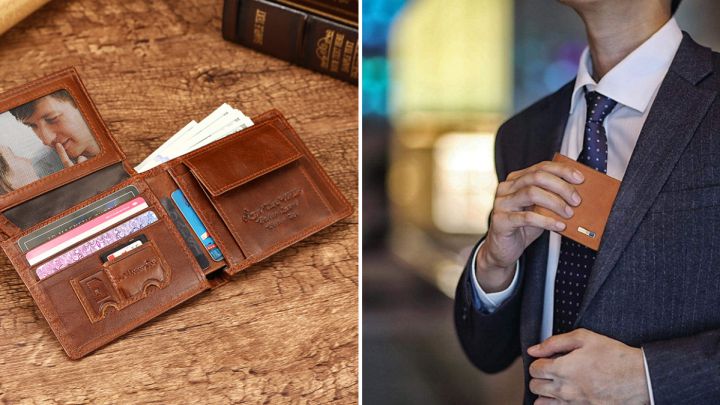 Esta cartera inteligente de piel está equipada con GPS y Bluetooth para evitar perderla
