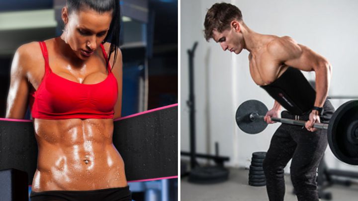 Esta faja reductora unisex para hacer deporte acelera la quema de calorías