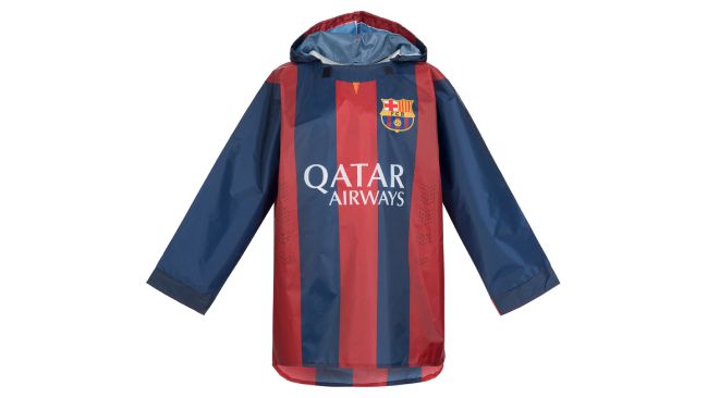 chubasquero barcelona futbol