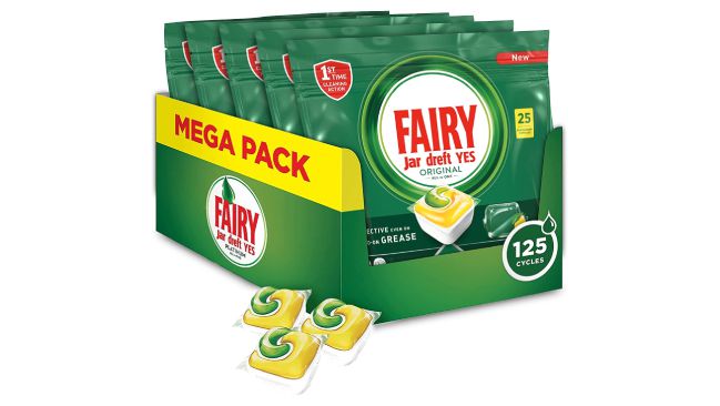 pastillas lavavajillas fairy original todo en 1 all in one