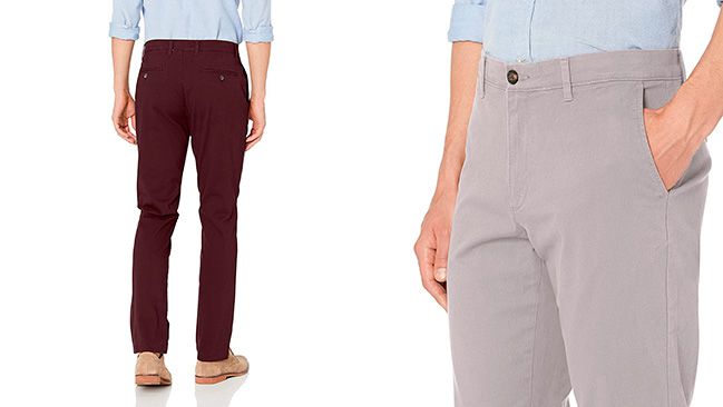 Pantalon algodon hombre