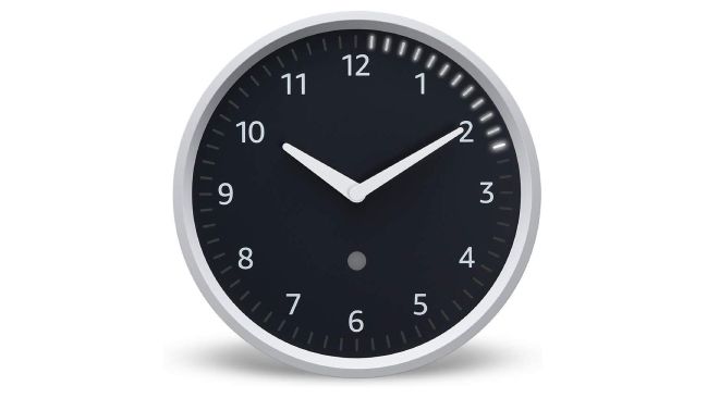 amazon echo wall clock