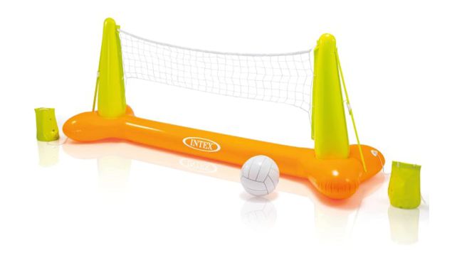 voley hinchable piscina
