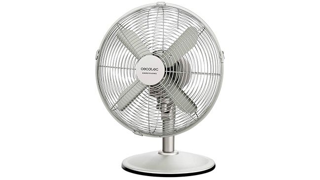 Ventilador de mesa pequeño y silencioso