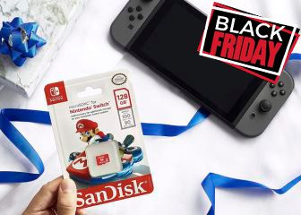 Black Friday: La tarjeta microSDXC de SanDisk para Nintendo Switch con 102.000 valoraciones en oferta