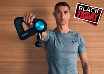 Theragun PRO, la pistola de masaje de Cristiano Ronaldo ahora por 200€ menos durante el Black Friday