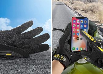 Estos guantes para moto con 20.000 valoraciones son compatibles con pantallas táctiles