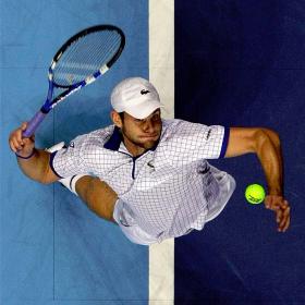 Roddick: "Rompí la raqueta porque estaba enfadado" Roddick: "Rompí la raqueta porque estaba enfadado"