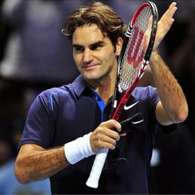 Federer cumple ante Fish y accede a semifinales invicto Federer cumple ante Fish y accede a semifinales invicto