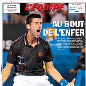 Djokovic, insaciable: ya apunta a Roland Garros Djokovic, insaciable: ya apunta a Roland Garros