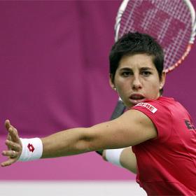 Suárez: "Espero hacer buen partido ante Sharapova" Suárez: "Espero hacer buen partido ante Sharapova"