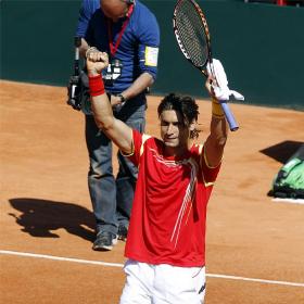 Ferrer remata: España, a semifinales contra EE.UU. Ferrer remata: España, a semifinales contra EE.UU.