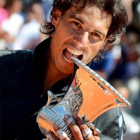 Nadal reconquista Roma y el número dos del mundo Nadal reconquista Roma y el número dos del mundo