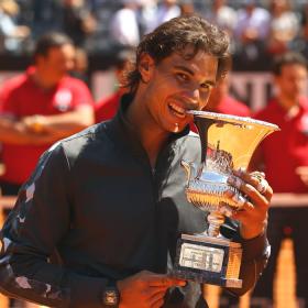 Nadal es rey de Roma y número dos del mundo Nadal es rey de Roma y número dos del mundo