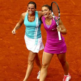 La 'española' Sara Errani asalta a Sharapova La 'española' Sara Errani asalta a Sharapova
