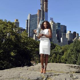 Serena Williams: 15 grandes títulos y 44 golpes ganadores Serena Williams: 15 grandes títulos y 44 golpes ganadores
