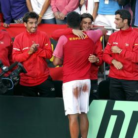 Ferrer y Almagro dejan otra final a un punto Ferrer y Almagro dejan otra final a un punto