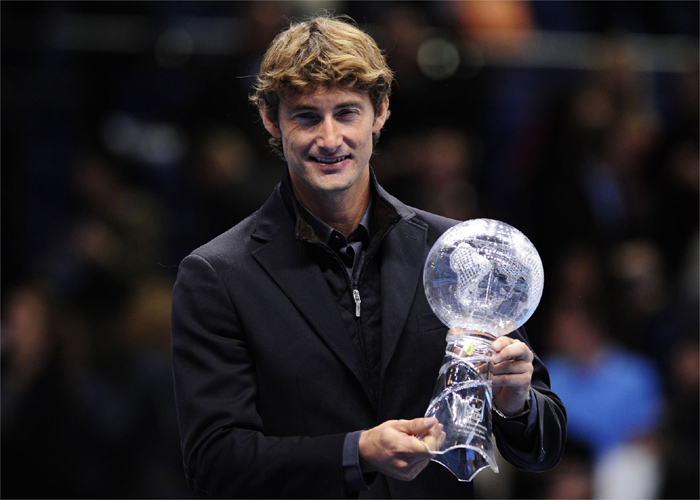 Emotivo homenaje a Ferrero en la Copa de Maestros