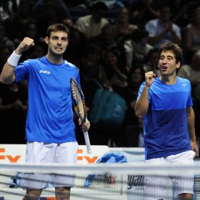 Granollers y Marc López aguantan en el Masters Granollers y Marc López aguantan en el Masters