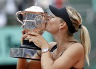 La rusa Maria Sharapova gana Roland Garros por primera vez