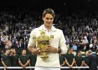 Federer se lleva 1,4 millones de euros por ganar Wimbledon