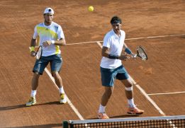 Nadal, al semis del doble con saques en torno a 200 km/hora Nadal, al semis del doble con saques en torno a 200 km/hora