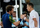 Berdych se carga a Murray y Wawrinka derrota a Tsonga
