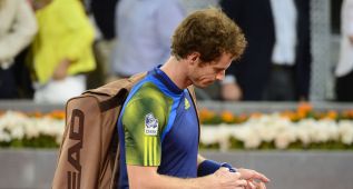 Murray se retira ante Granollers en el Masters 1.000 de Roma