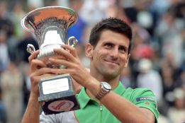El premio de Djokovic en Roma, para las inundaciones