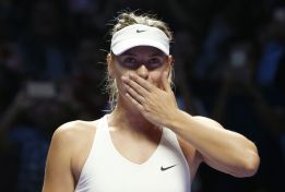 Sharapova, fuera del Masters