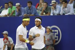 Nadal regresó a Buenos Aires con un triunfo en dobles