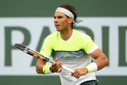 Nadal, en cuartos con Raonic tras someter a Gilles Simon