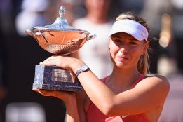 Sharapova: "Ganar en Roma por tercera vez es muy especial"