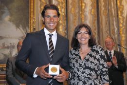 La ciudad de París otorga su mayor distinción a Rafa Nadal