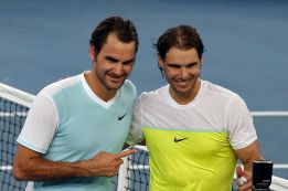 Doble triunfo de Nadal sobre Federer en la 'pachanga' IPTL