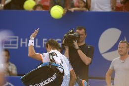 David Ferrer fue eliminado en la segunda ronda por Dolgopolov en el Abierto Mexicano de Tenis 2016