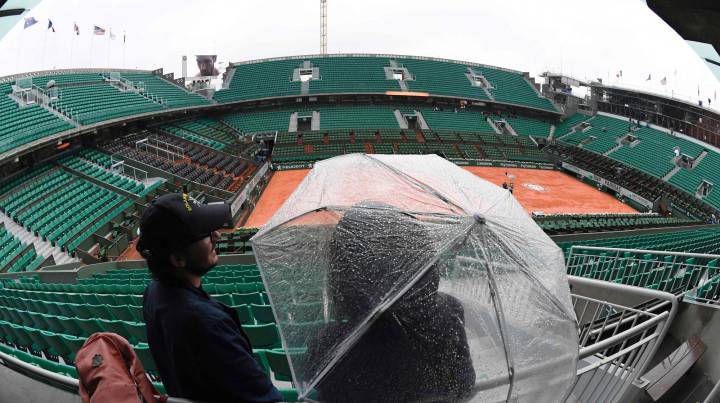 Roland Garros es el único Grand Slam sin techo retráctil