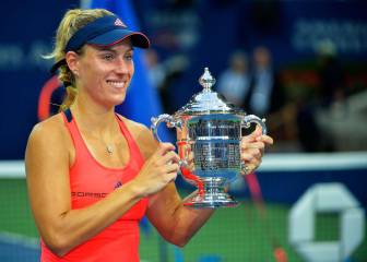 Kerber abrochó el número uno con su primer US Open