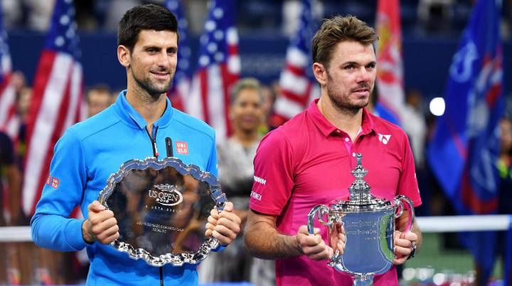 Wawrinka ganó sus tres Grand Slam ante el número uno