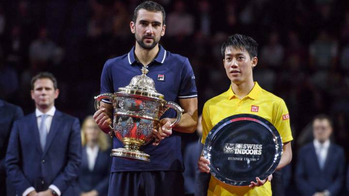 Cilic conquista Basilea y sigue en la carrera hacia el Masters