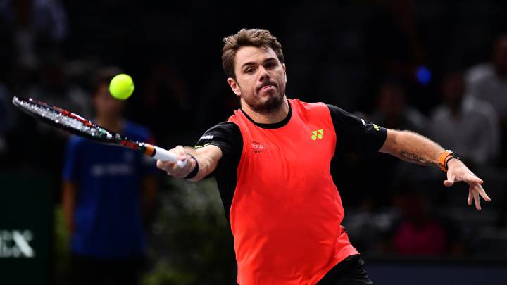 Wawrinka cae sorpresivamente en segunda ronda de París-Bercy