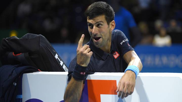 Djokovic arrasa al suplente Goffin y va invicto a semifinales