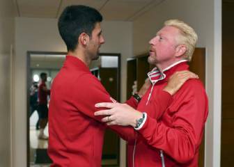 Djokovic rompe con Becker