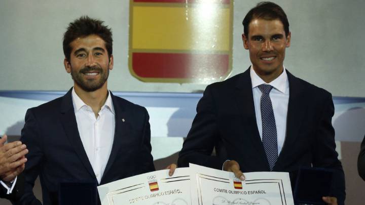 Nadal y Marc López debutan en los Campeonatos de España