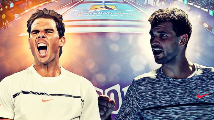 Nadal contra Dimitrov: un clon de Federer antes de la final