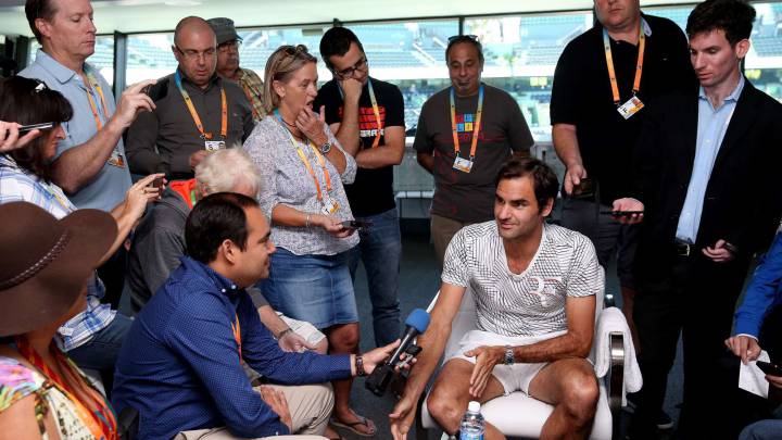 Federer: "Me encantaría jugar la final de Miami contra Nadal"