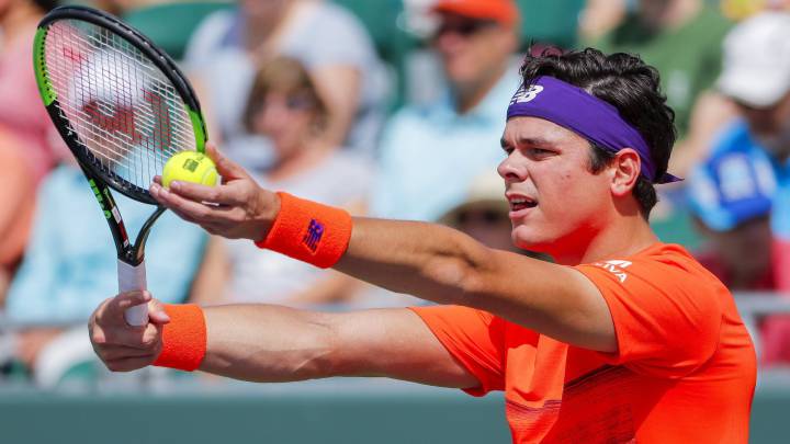 Raonic se retira por lesión y se despeja el camino de Nadal