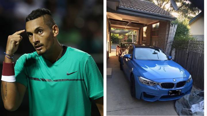 Nick Kyrgios contestó con ironía a algunos de los mensajes que recibió en Facebook tras poner a la venta su primer coche.