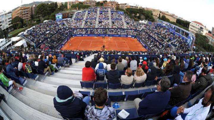 Imagen de la pista central del Real Club de Tenis de Barcelona durante el Barcelona Open Banc Sabadell. La cancha pasará a recibir el nombre de Rafa Nadal.